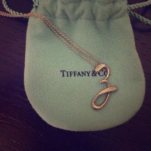 **PRICE DROP**Tiffany & Co silver initial "Z"