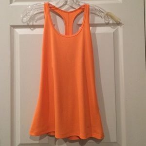 Nike Dri Fit Orange Tank