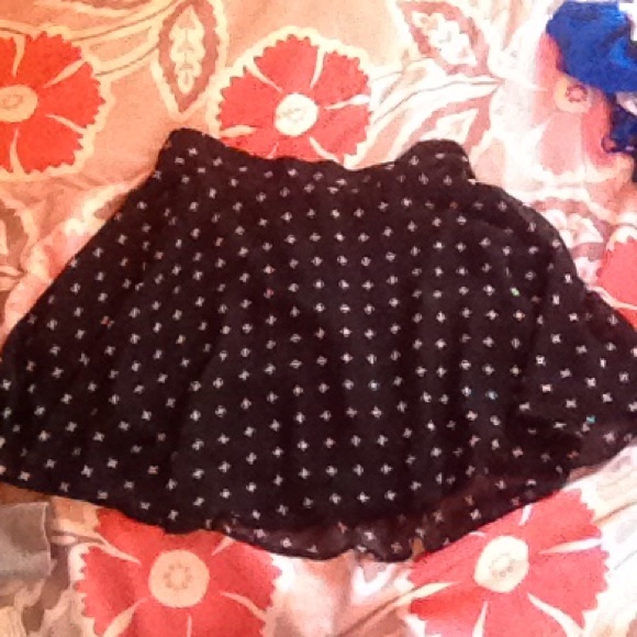 Black crosses skirt