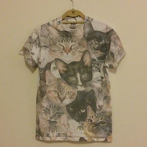 Cat boyfriend t-shirt