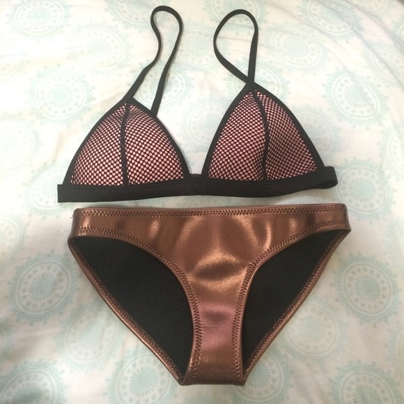 Triangl Ollie swimsuit Bottoms in Billie Firefly