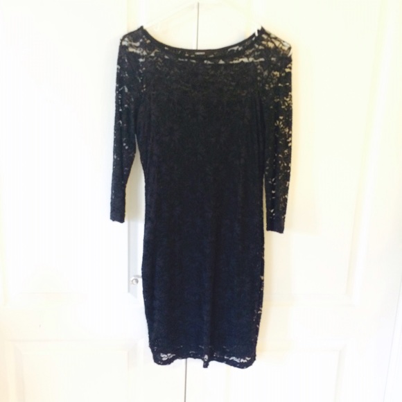 Sexy Black Lace Dress