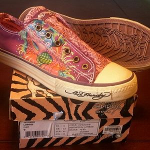 Purple Ed Hardy Shoes 9