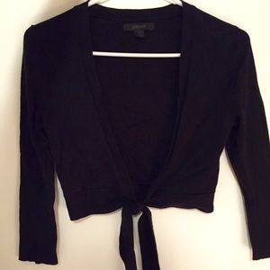 Black EXPRESS cropped sweater SIZE XS