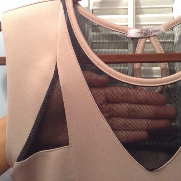 Sold on Ⓜ️ercariii🔹Mesh Cut Out Dress Bodycon NEW - Picture 2 of 4