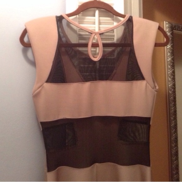 Sold on Ⓜ️ercariii🔹Mesh Cut Out Dress Bodycon NEW - Picture 4 of 4