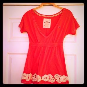 Beautiful pink Hollister shirt!!