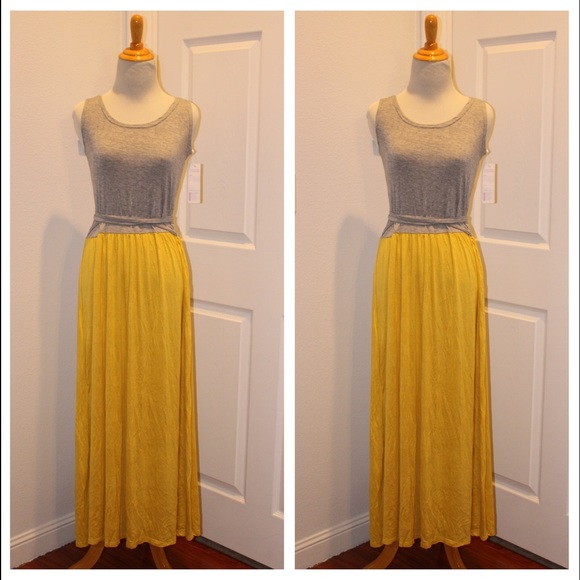 Brand New Dual tone maxi dress