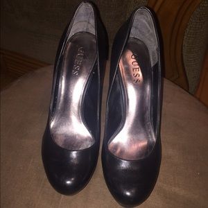 Guess Adriena2 Platform black heels