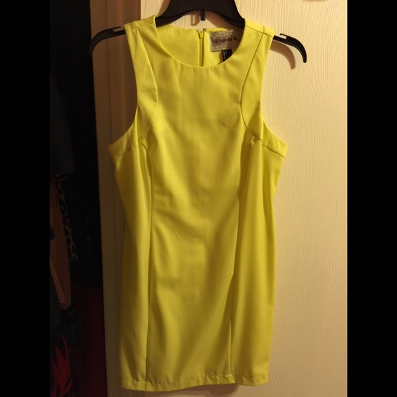 NWOT Neon sleeveless dress