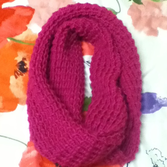 Pink old navy infinity scarf
