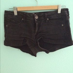 Black Volcom shorts
