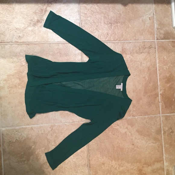 H&M Emerald Green Cardigan