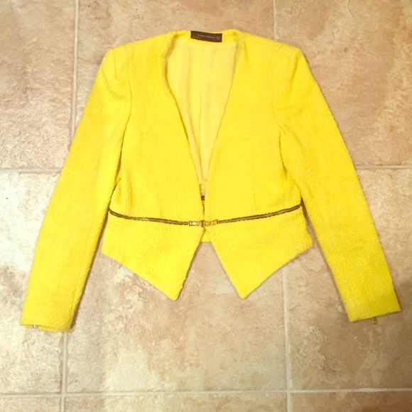 Zara Zipper Tweed Blazer!! 😍