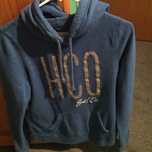 Hollister blue jacket