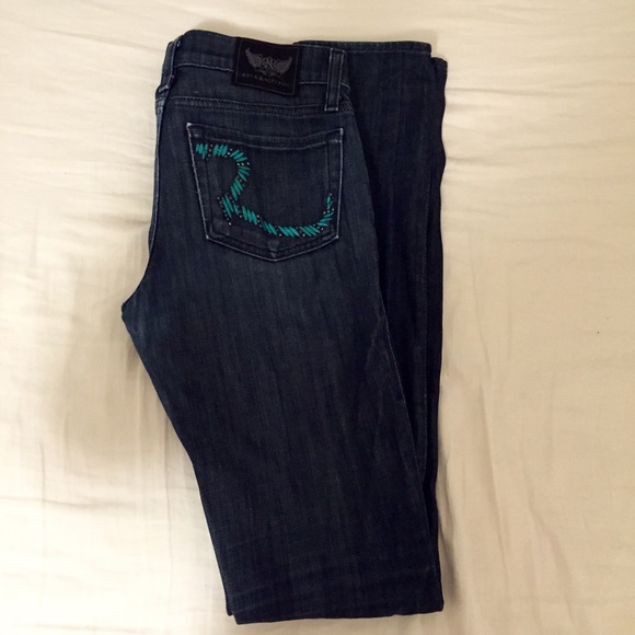 Rock & Republic Dark Boot Cut Jeans SIZE 26