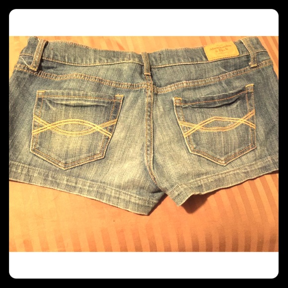 Abercrombie jean shorts