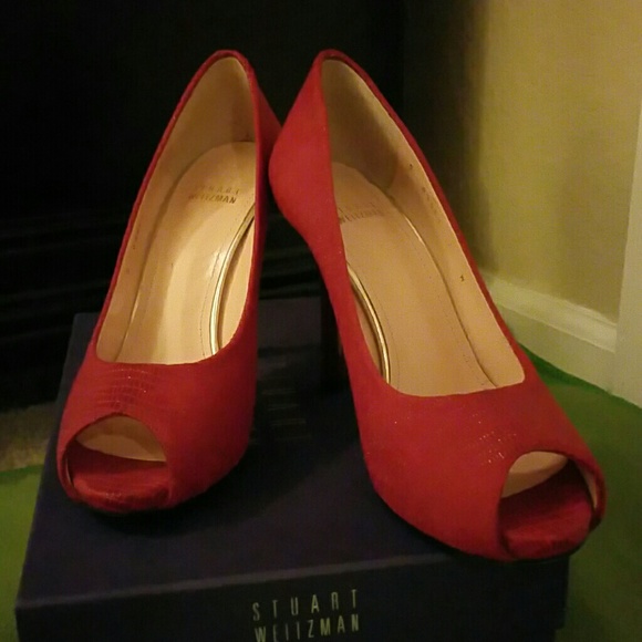 Stuart Weitzman ruby lizette size 7 shoes
