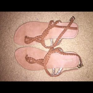 *GREAT DEAL* Brown sandals from Target.