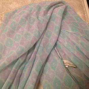 Francesca brand blue and purple Summer scarf