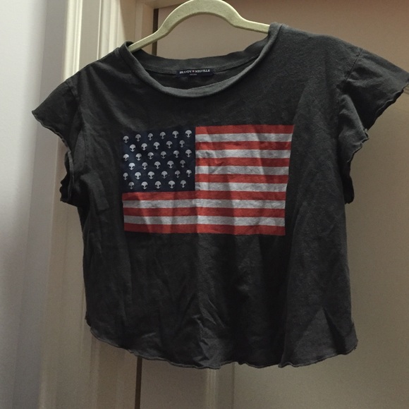 Brandy Melville Tops - Brandy Melville Alien Graphic