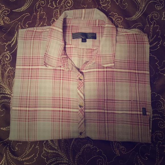 Long sleeve Vans button up