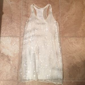 Club Monaco White Party Dress