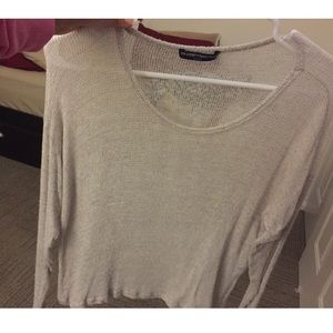 Brandy Melville Creme Sweater Top