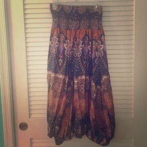 Anthropologie genie pants/dress