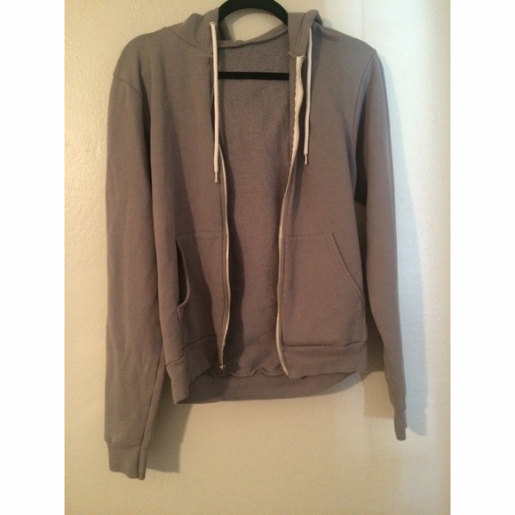 American Apparel Grey Hoodie