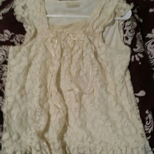 Lace Baby Dolly Style Top