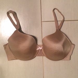New Warners Nude Beige Full Coverage Bra 34C