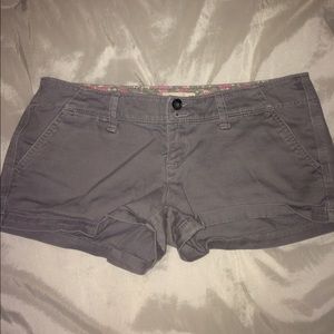 Gray American Eagle Shorties