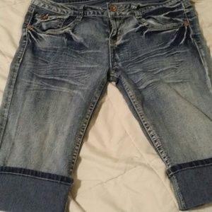 Over the Knee Capris