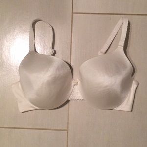 New Warners White T-Shirt Full Coverage Bra 34C