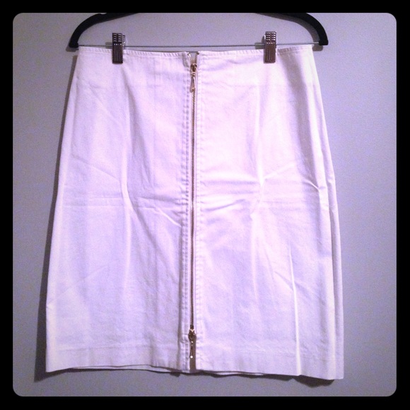 White skirt