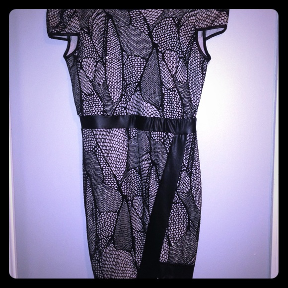 Sequined asymmetrical dress