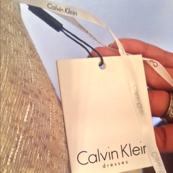 Calvin Klein Ivory sheath dress - Picture 3 of 4