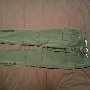 Dark Green Ankle Jeggings!