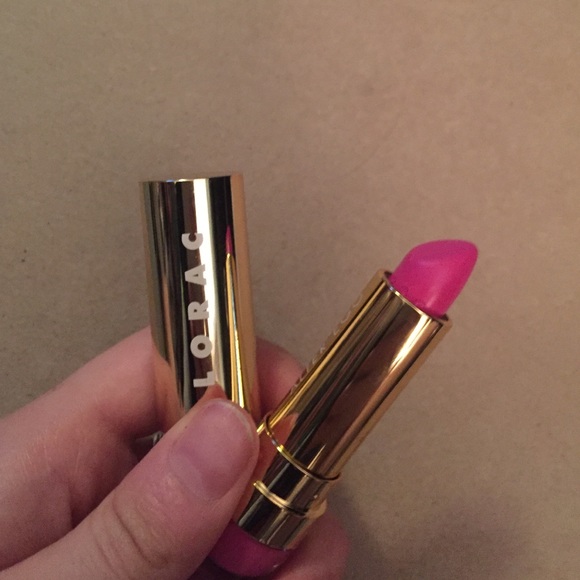 Lorac matte lipstick in vixen