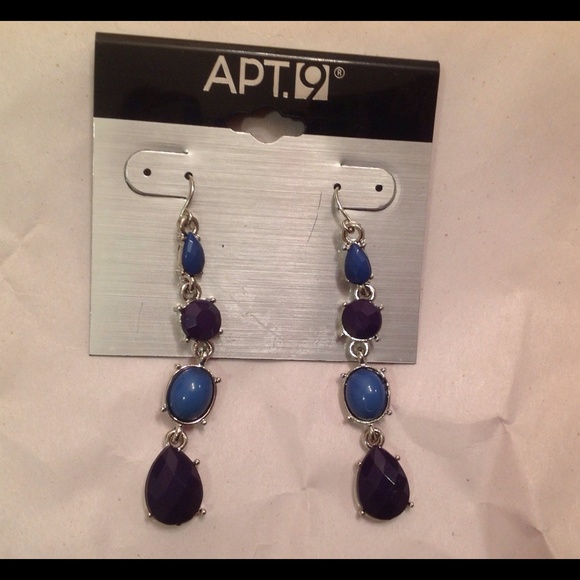 Apt. 9 Dangle Earrings - 2 Pair - New on Card - Picture 2 of 4