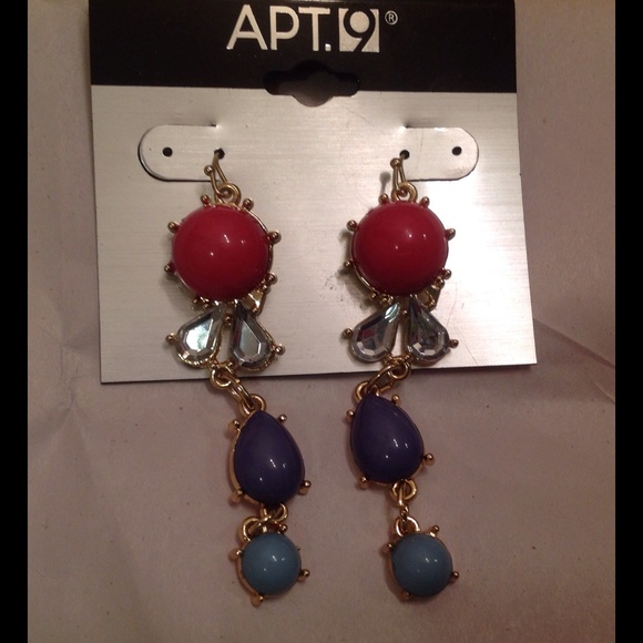 Apt. 9 Dangle Earrings - 2 Pair - New on Card - Picture 3 of 4