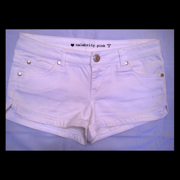 Celebrity Pink Cotton Shorts