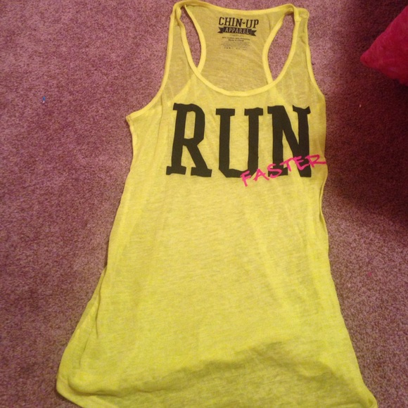 Neon Running Tank
