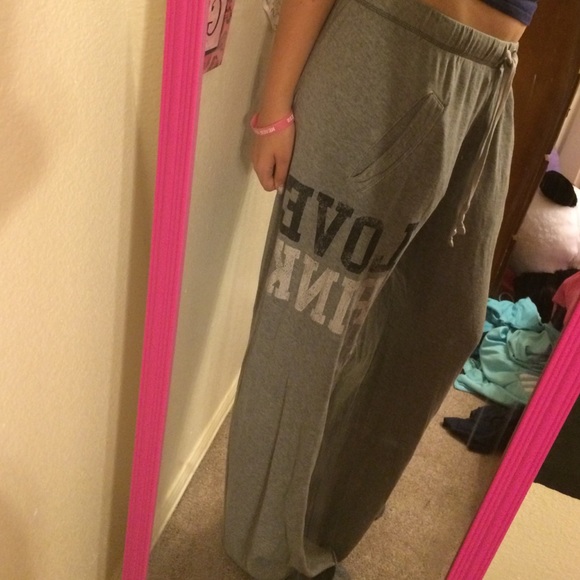 Gray Victoria secret sweats