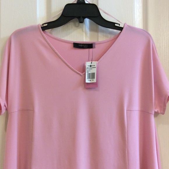 Pale pink baby doll top