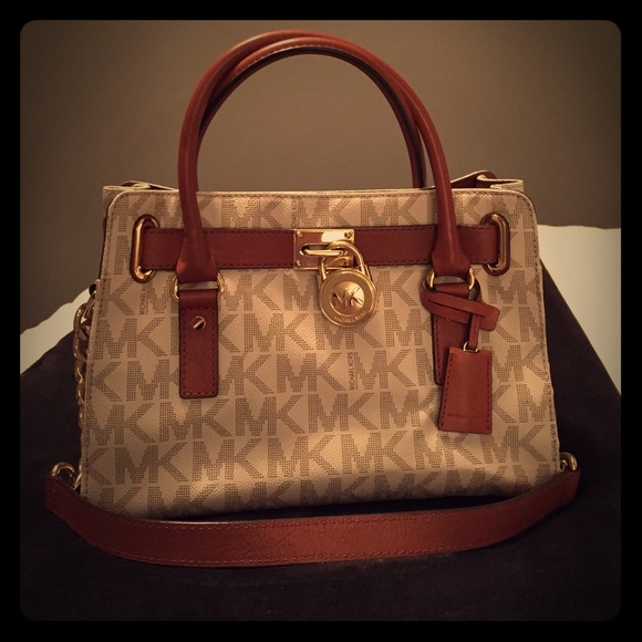Michael Kors Hamilton Logo Satchel