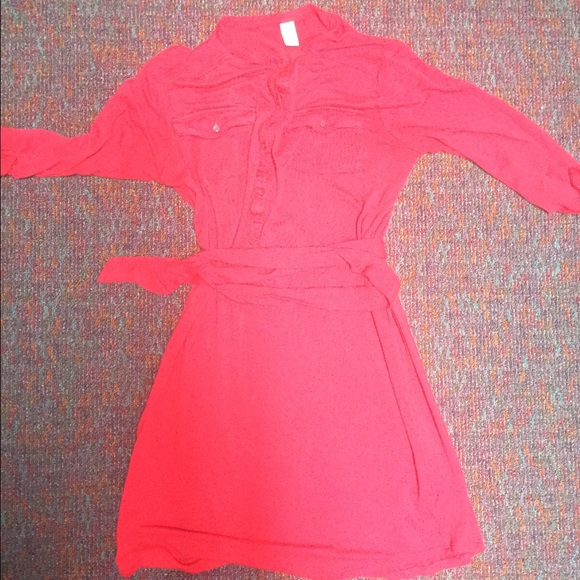 Old navy red work dress - Picture 1 of 1