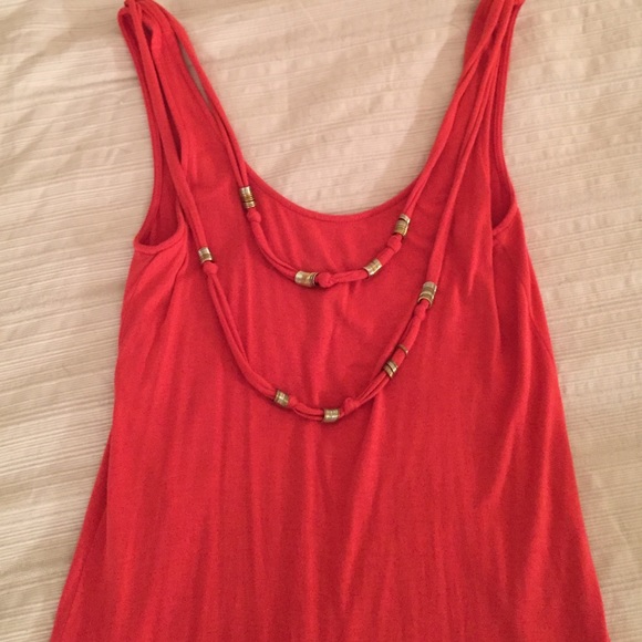 Red/orange dress BCBG - Picture 2 of 2