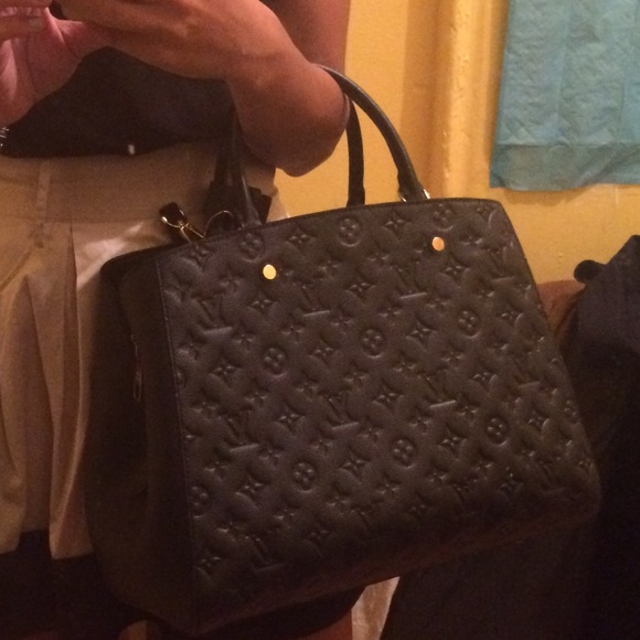 Authentic Louis Vuitton montaigne gm empreinte - Picture 4 of 4